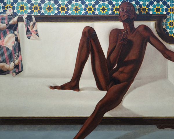 Barkley L. Hendricks, Family Jules: NNN (No Naked Niggahs), 1974